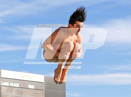 Thumbnail 1 in AIA Division I,III Diving Semifinals photogallery.