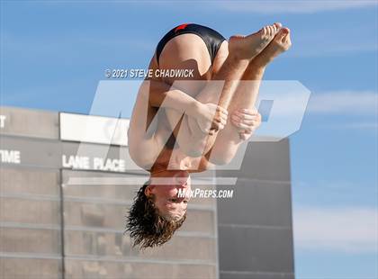 Thumbnail 2 in AIA Division I,III Diving Semifinals photogallery.