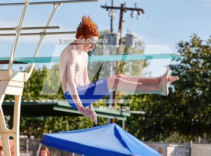 Thumbnail 1 in AIA Division I,III Diving Semifinals photogallery.
