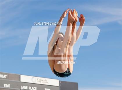 Thumbnail 1 in AIA Division I,III Diving Semifinals photogallery.