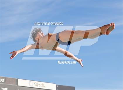 Thumbnail 3 in AIA Division I,III Diving Semifinals photogallery.