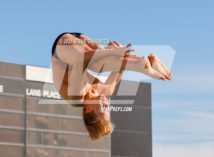 Thumbnail 1 in AIA Division I,III Diving Semifinals photogallery.