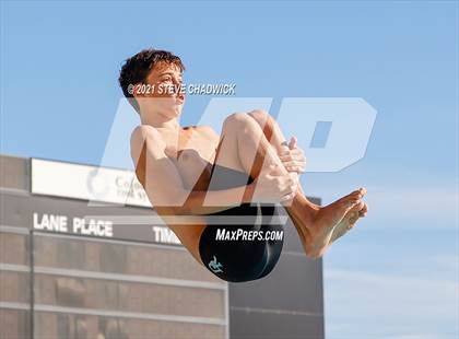 Thumbnail 2 in AIA Division I,III Diving Semifinals photogallery.