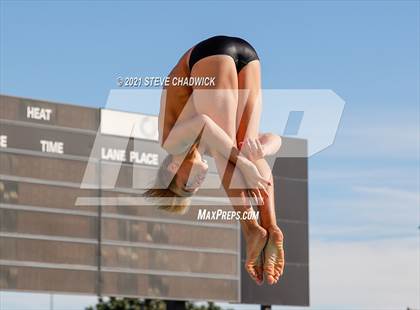 Thumbnail 2 in AIA Division I,III Diving Semifinals photogallery.
