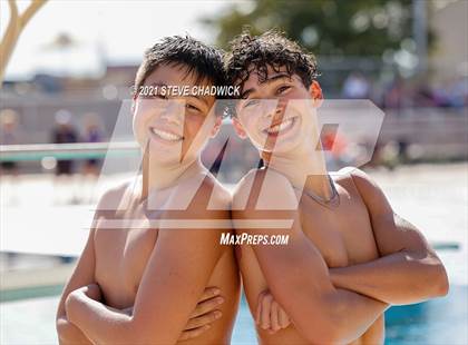 Thumbnail 2 in AIA Division I,III Diving Semifinals photogallery.