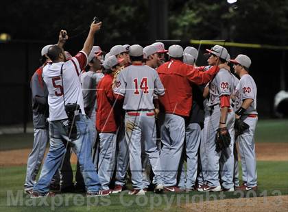 Thumbnail 3 in Oaks Christian vs. Mater Dei (Boras Classic - South Bracket) photogallery.