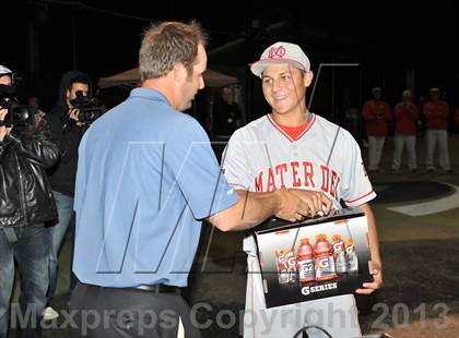 Thumbnail 1 in Oaks Christian vs. Mater Dei (Boras Classic - South Bracket) photogallery.