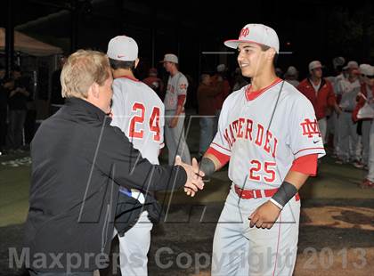 Thumbnail 3 in Oaks Christian vs. Mater Dei (Boras Classic - South Bracket) photogallery.
