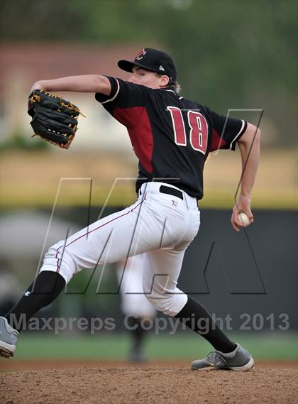 Thumbnail 2 in Oaks Christian vs. Mater Dei (Boras Classic - South Bracket) photogallery.