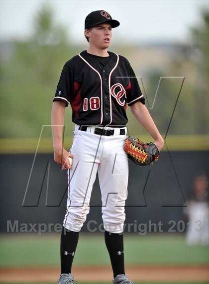 Thumbnail 3 in Oaks Christian vs. Mater Dei (Boras Classic - South Bracket) photogallery.