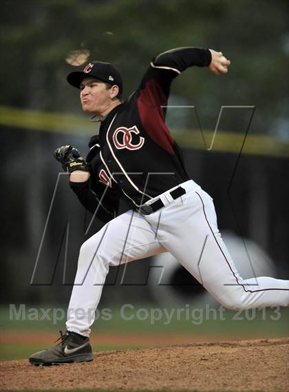 Thumbnail 2 in Oaks Christian vs. Mater Dei (Boras Classic - South Bracket) photogallery.