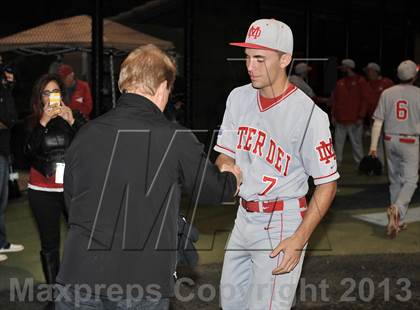Thumbnail 1 in Oaks Christian vs. Mater Dei (Boras Classic - South Bracket) photogallery.