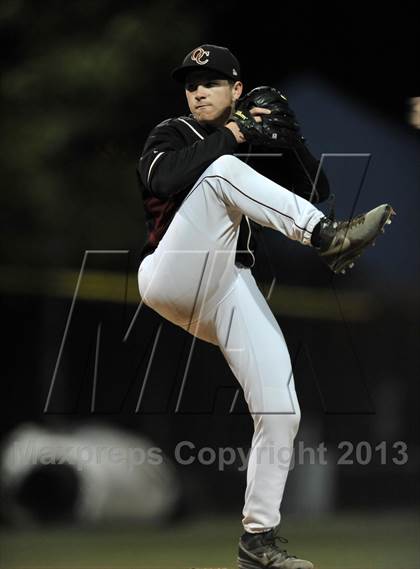 Thumbnail 3 in Oaks Christian vs. Mater Dei (Boras Classic - South Bracket) photogallery.
