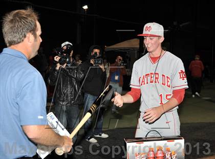 Thumbnail 2 in Oaks Christian vs. Mater Dei (Boras Classic - South Bracket) photogallery.