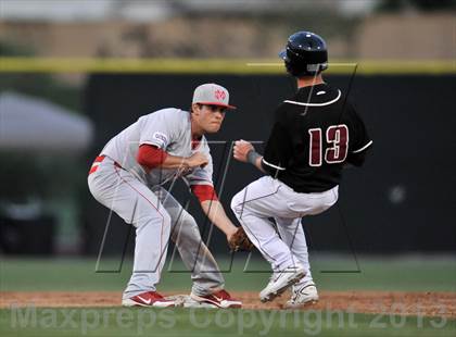 Thumbnail 3 in Oaks Christian vs. Mater Dei (Boras Classic - South Bracket) photogallery.