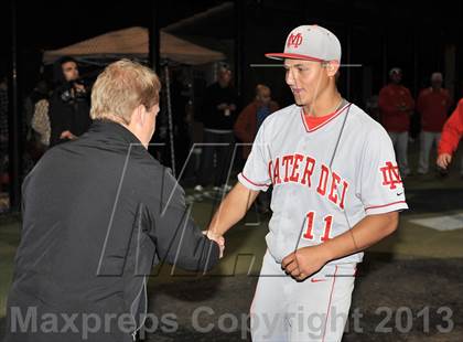 Thumbnail 2 in Oaks Christian vs. Mater Dei (Boras Classic - South Bracket) photogallery.