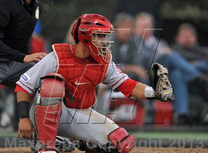 Thumbnail 3 in Oaks Christian vs. Mater Dei (Boras Classic - South Bracket) photogallery.