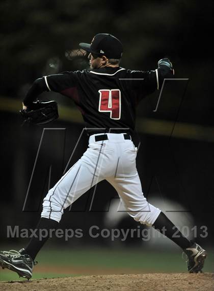 Thumbnail 3 in Oaks Christian vs. Mater Dei (Boras Classic - South Bracket) photogallery.