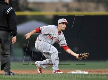 Thumbnail 3 in Oaks Christian vs. Mater Dei (Boras Classic - South Bracket) photogallery.