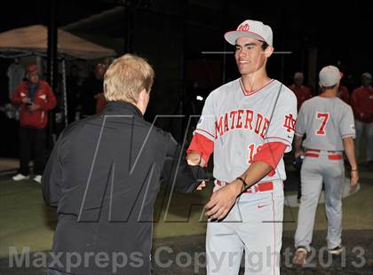 Thumbnail 3 in Oaks Christian vs. Mater Dei (Boras Classic - South Bracket) photogallery.