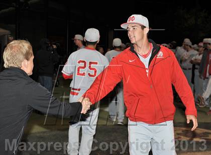 Thumbnail 2 in Oaks Christian vs. Mater Dei (Boras Classic - South Bracket) photogallery.