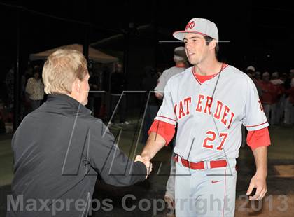 Thumbnail 3 in Oaks Christian vs. Mater Dei (Boras Classic - South Bracket) photogallery.