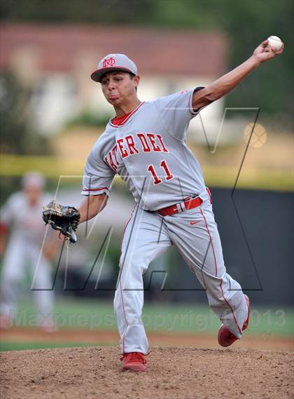 Thumbnail 3 in Oaks Christian vs. Mater Dei (Boras Classic - South Bracket) photogallery.