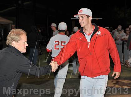 Thumbnail 3 in Oaks Christian vs. Mater Dei (Boras Classic - South Bracket) photogallery.
