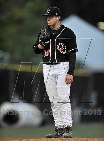 Thumbnail 2 in Oaks Christian vs. Mater Dei (Boras Classic - South Bracket) photogallery.