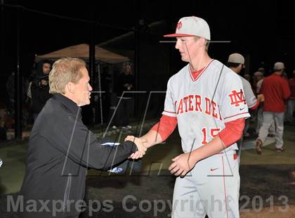 Thumbnail 3 in Oaks Christian vs. Mater Dei (Boras Classic - South Bracket) photogallery.