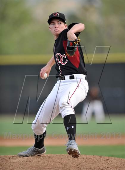 Thumbnail 2 in Oaks Christian vs. Mater Dei (Boras Classic - South Bracket) photogallery.
