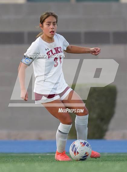 Thumbnail 2 in Pahrump Valley vs Elko (NISS 3A State Playoffs) photogallery.
