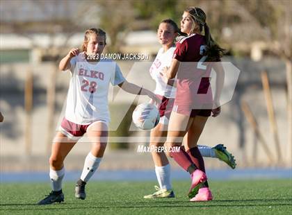 Thumbnail 2 in Pahrump Valley vs Elko (NISS 3A State Playoffs) photogallery.
