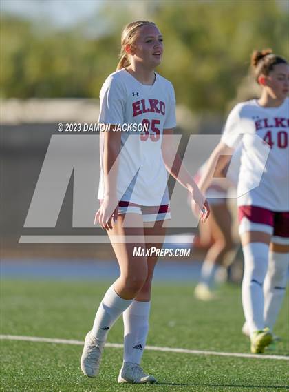 Thumbnail 2 in Pahrump Valley vs Elko (NISS 3A State Playoffs) photogallery.