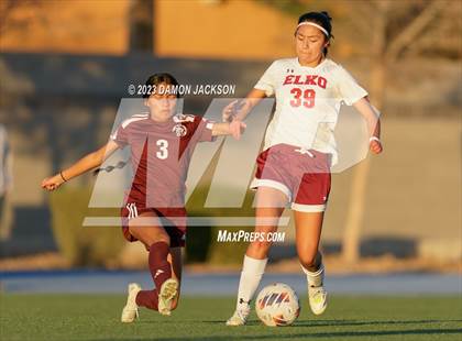 Thumbnail 3 in Pahrump Valley vs Elko (NISS 3A State Playoffs) photogallery.