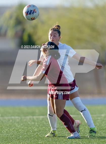 Thumbnail 2 in Pahrump Valley vs Elko (NISS 3A State Playoffs) photogallery.