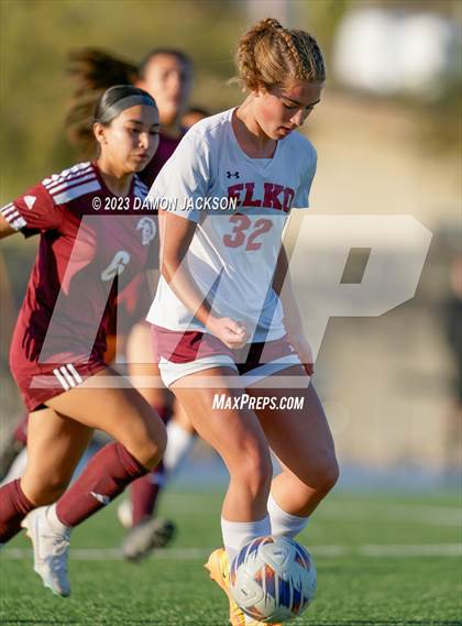 Thumbnail 2 in Pahrump Valley vs Elko (NISS 3A State Playoffs) photogallery.
