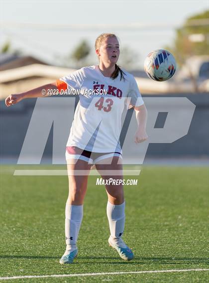 Thumbnail 1 in Pahrump Valley vs Elko (NISS 3A State Playoffs) photogallery.