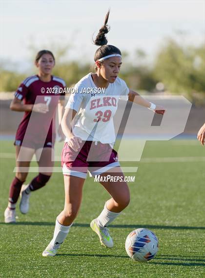 Thumbnail 1 in Pahrump Valley vs Elko (NISS 3A State Playoffs) photogallery.