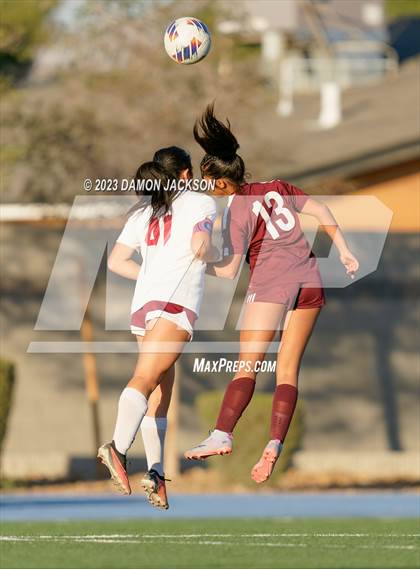 Thumbnail 3 in Pahrump Valley vs Elko (NISS 3A State Playoffs) photogallery.