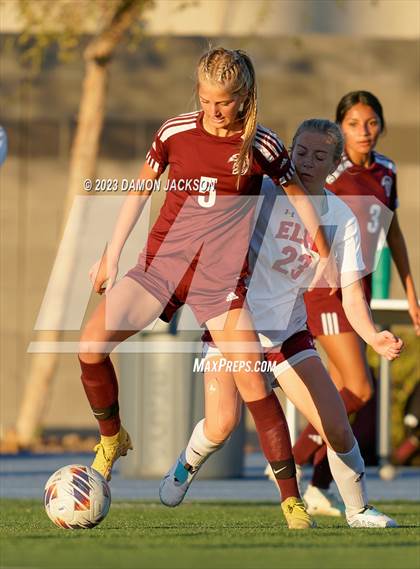 Thumbnail 3 in Pahrump Valley vs Elko (NISS 3A State Playoffs) photogallery.