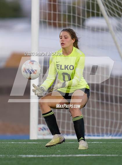 Thumbnail 1 in Pahrump Valley vs Elko (NISS 3A State Playoffs) photogallery.