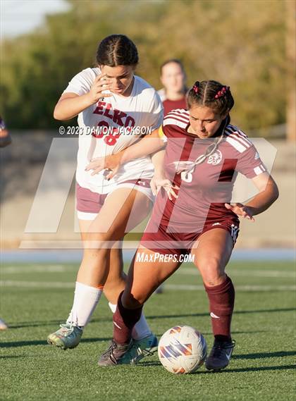 Thumbnail 3 in Pahrump Valley vs Elko (NISS 3A State Playoffs) photogallery.