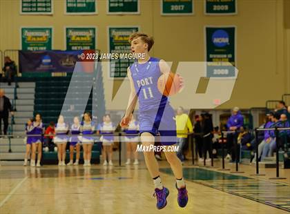 Thumbnail 3 in Port Washington vs. Syosset (NYSPHSAA Section 8 Class 2A Semifinal) photogallery.