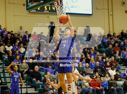 Thumbnail 2 in Port Washington vs. Syosset (NYSPHSAA Section 8 Class 2A Semifinal) photogallery.