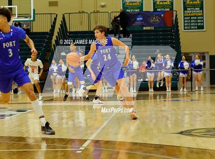 Thumbnail 3 in Port Washington vs. Syosset (NYSPHSAA Section 8 Class 2A Semifinal) photogallery.