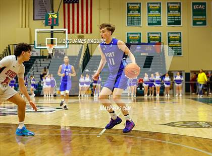 Thumbnail 2 in Port Washington vs. Syosset (NYSPHSAA Section 8 Class 2A Semifinal) photogallery.