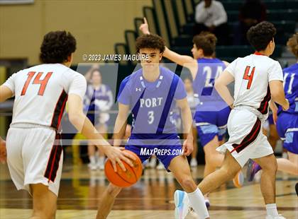 Thumbnail 3 in Port Washington vs. Syosset (NYSPHSAA Section 8 Class 2A Semifinal) photogallery.