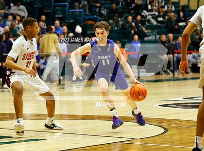 Thumbnail 2 in Port Washington vs. Syosset (NYSPHSAA Section 8 Class 2A Semifinal) photogallery.