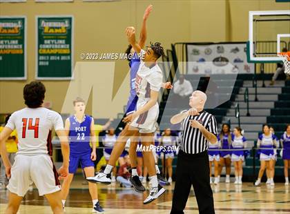 Thumbnail 2 in Port Washington vs. Syosset (NYSPHSAA Section 8 Class 2A Semifinal) photogallery.